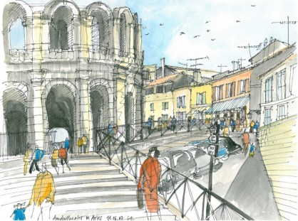 Amphitheater in Arles