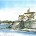 Die Stadtmauer von Antibes 