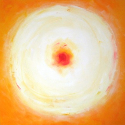 Sonne_2, 2007, Acryl, 100 x 100 cm